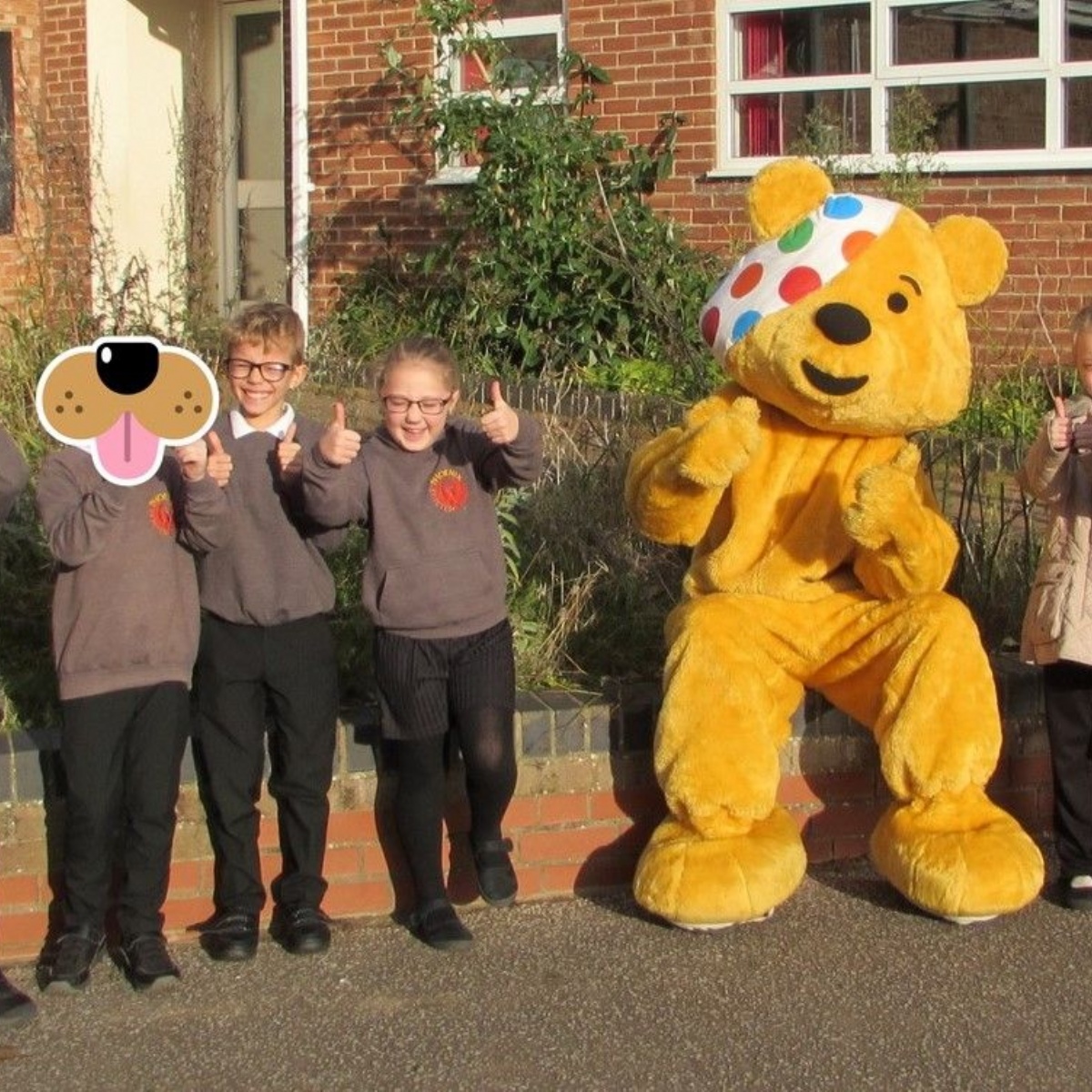 Phoenix St Peter Academy - Pudsey Bear came to Visit!